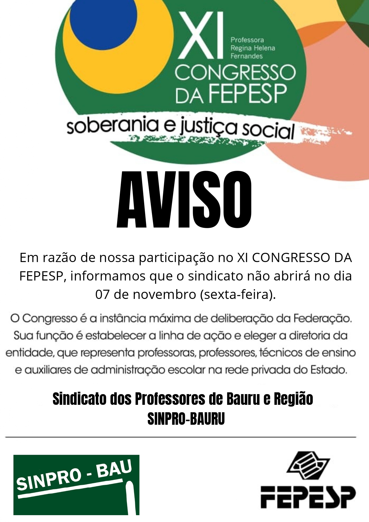 Sexta 07/11