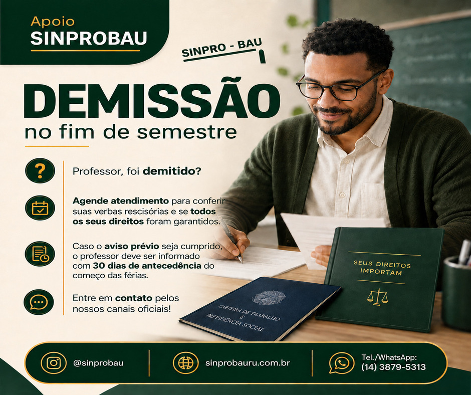 Demissão no fim de semestre: conheça seus direitos