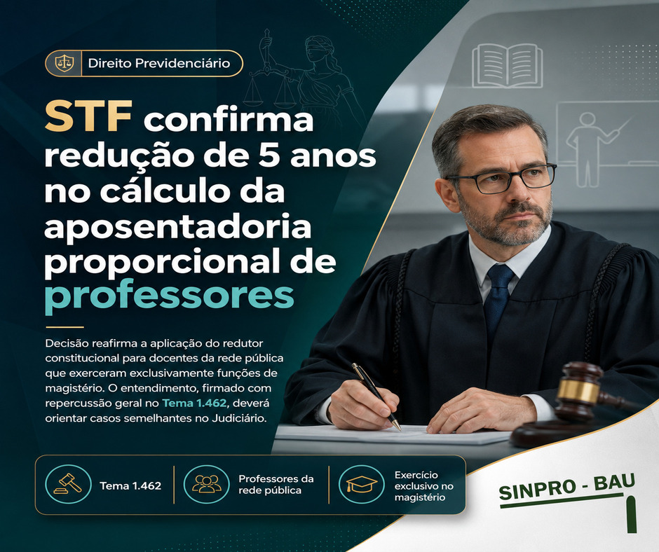 Redução de 5 anos no cálculo da aposentadoria