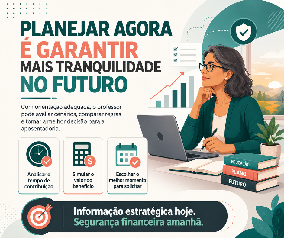 Planejar hoje é cuidar do seu amanhã