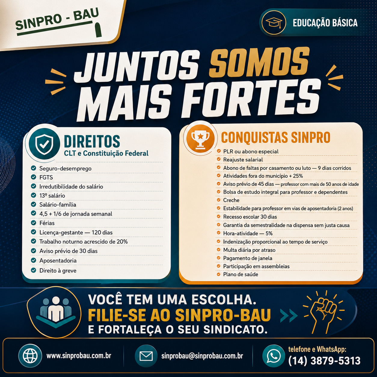 💪 Juntos somos mais fortes!